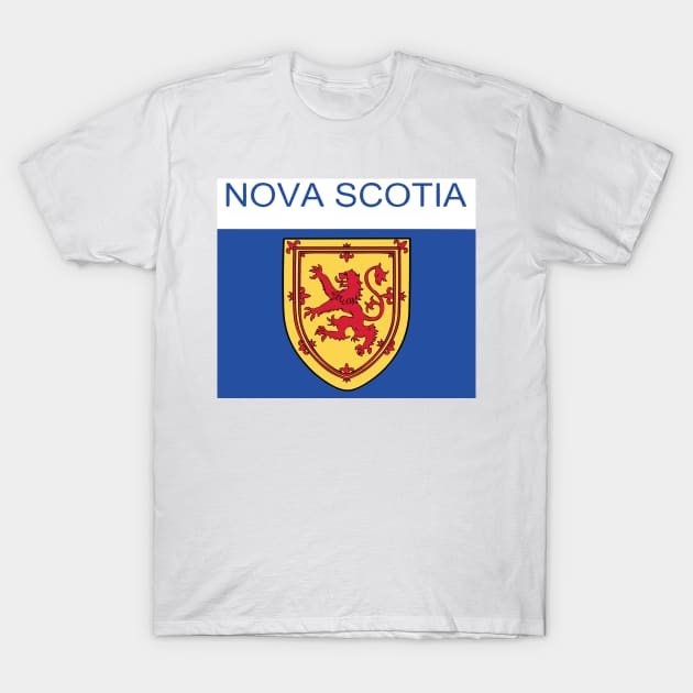 Nova Scotia Abstract Art T-Shirt by BruceALMIGHTY Baker